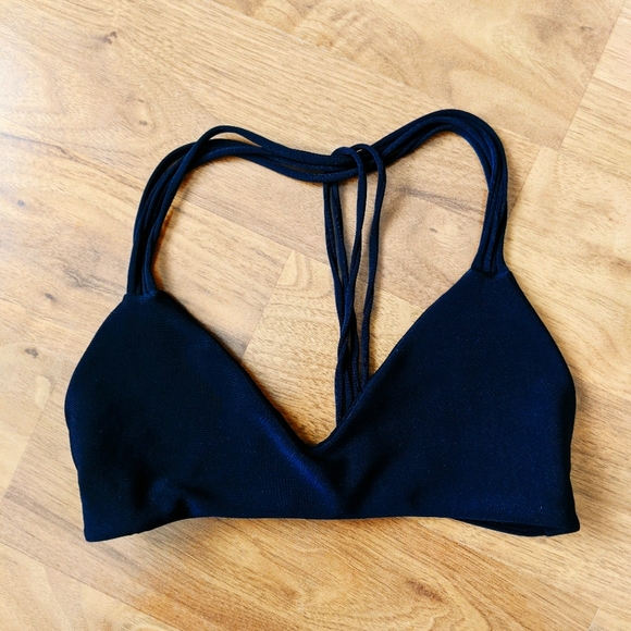 Mikoh Other - Mikoh Swim Uluwatu top (XS) black